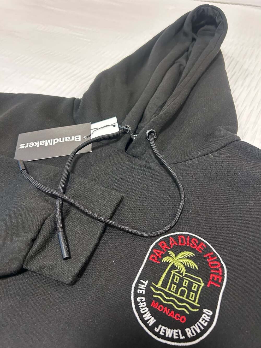 BrandMakers Paradise Hotel Monaco Hoodie Black